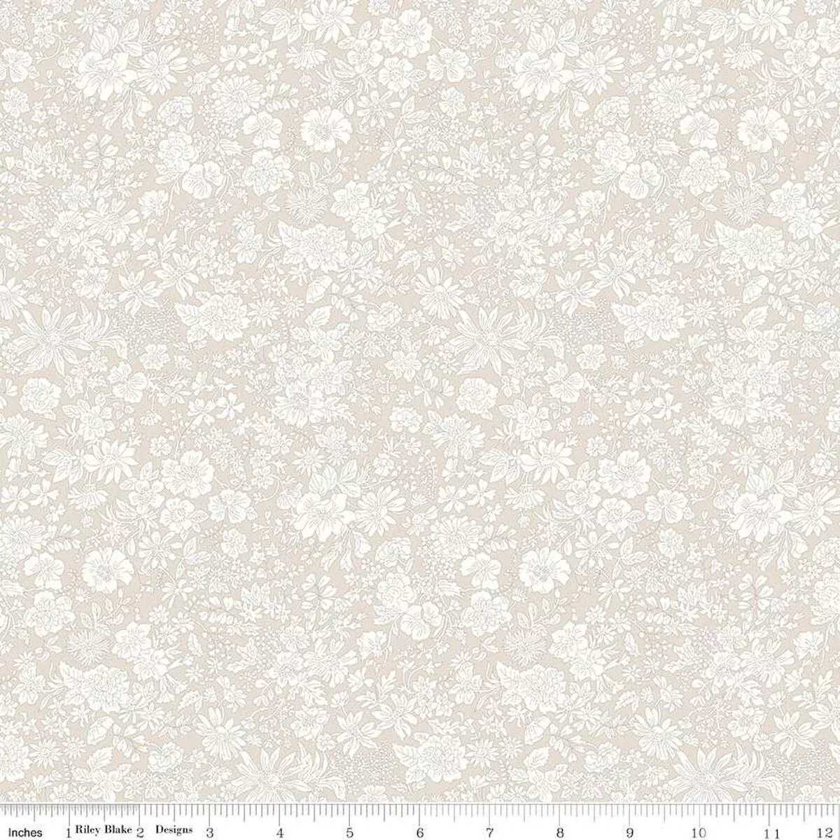 01666418A PARCHMENT EMILY BELLE || LIBERTY FABRICS