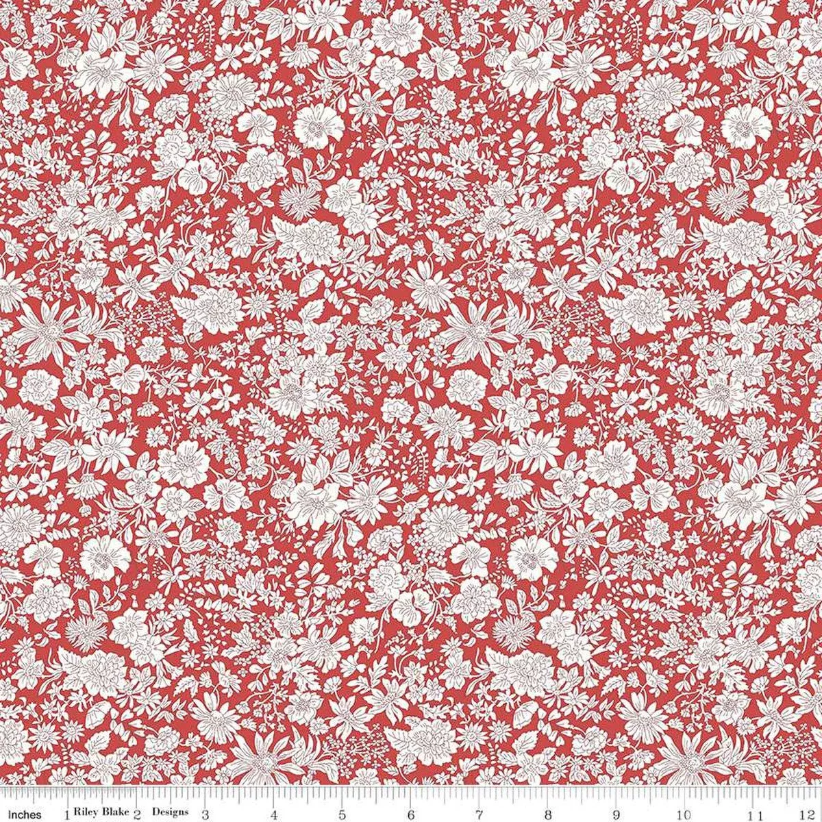 01666444A CRIMSON EMILY BELLE || LIBERTY FABRICS