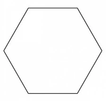 1/2" HEXAGON
