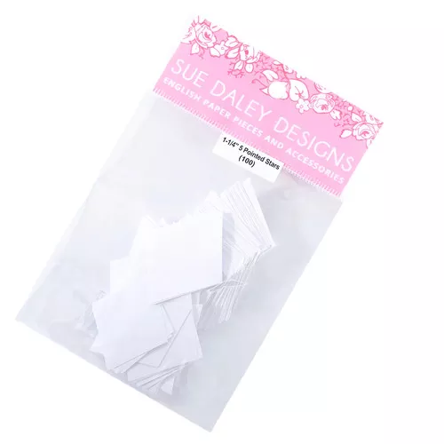 1.25 inch 5 Pointed Star Papers 100 Pk
