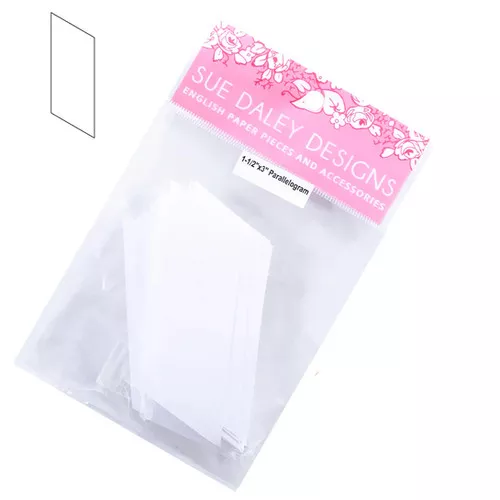 1.5 x 3 inch Parallelogram Papers 100 Pk