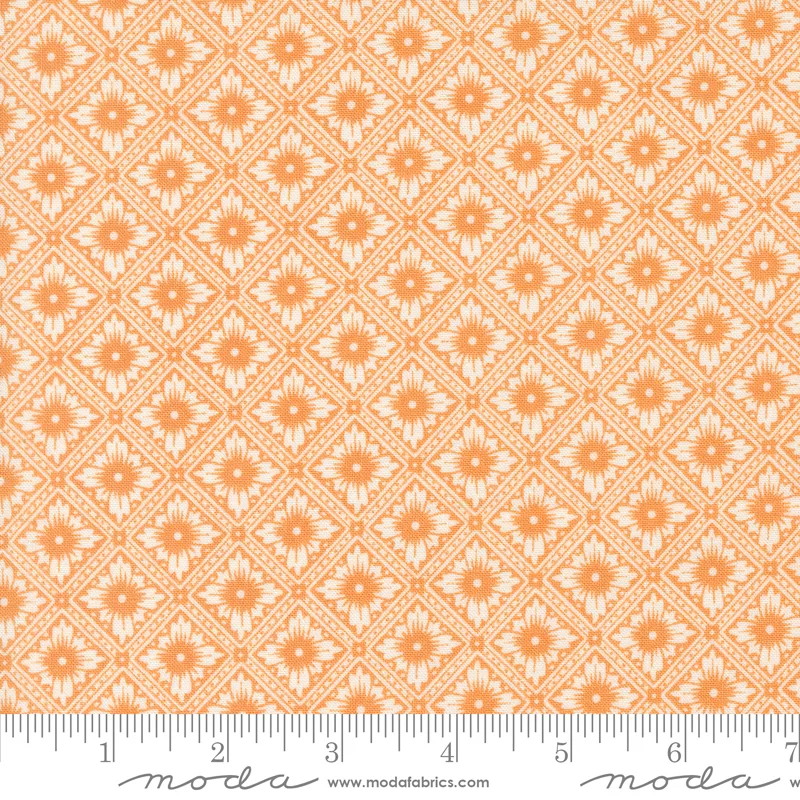 1 meter – Denim and Daisies by Moda – Butterscotch Flower
