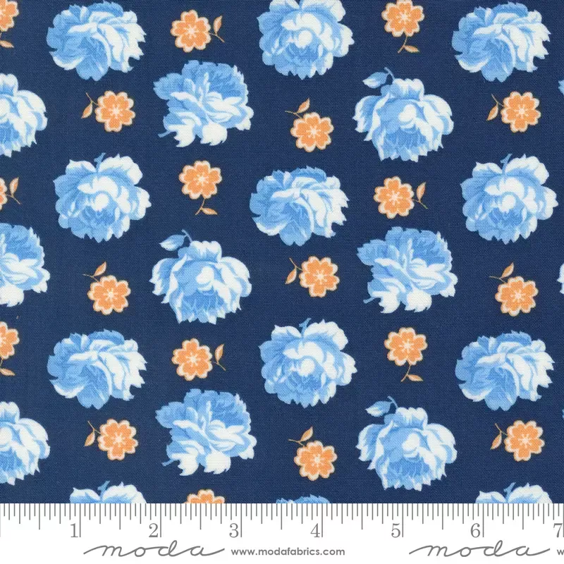 1 meter – Denim and Daisies – Midnight Jeans – Large Print