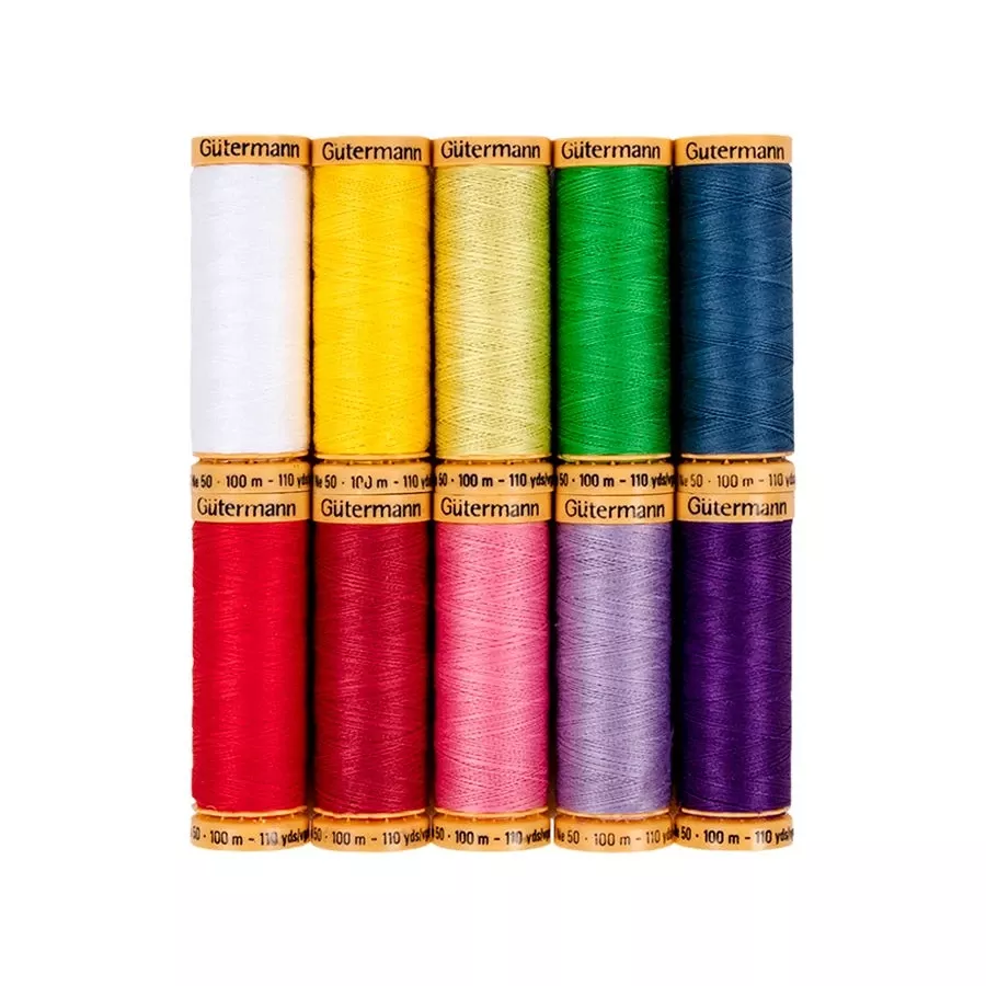 10 Spools Spring ColorsGutermann #734016-1