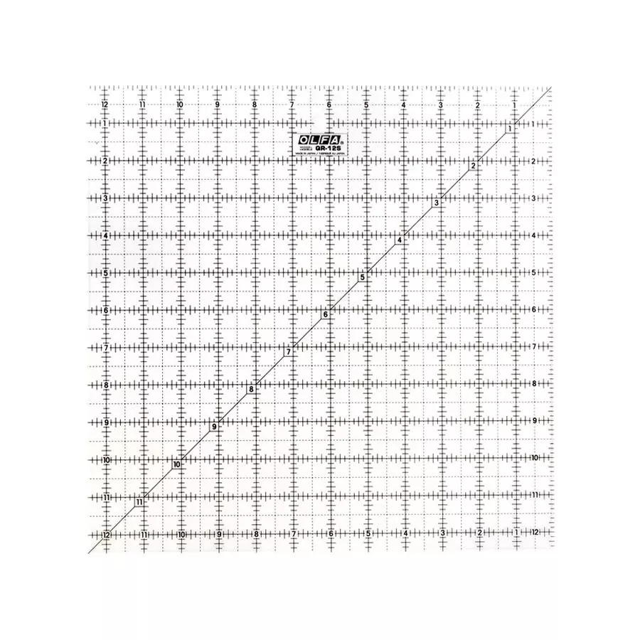 12.5″ Frosted Square RulerOlfa #1071818