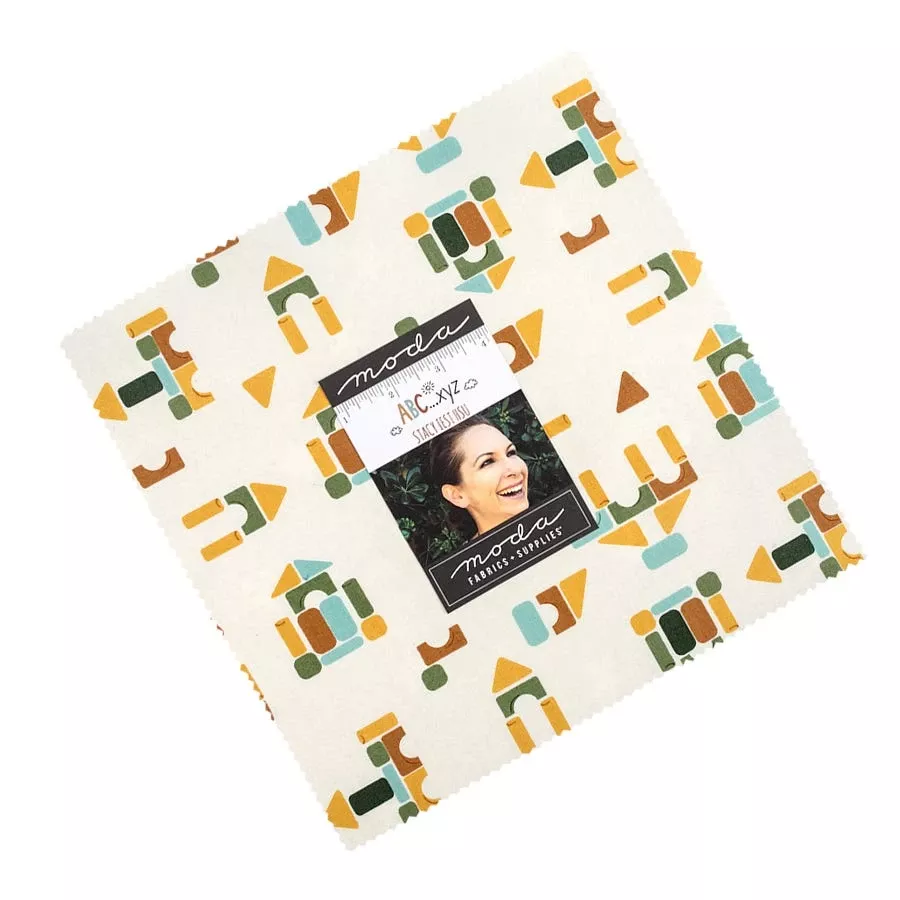 ABC XYZ Layer CakeStacy Iest Hsu For Moda Fabrics