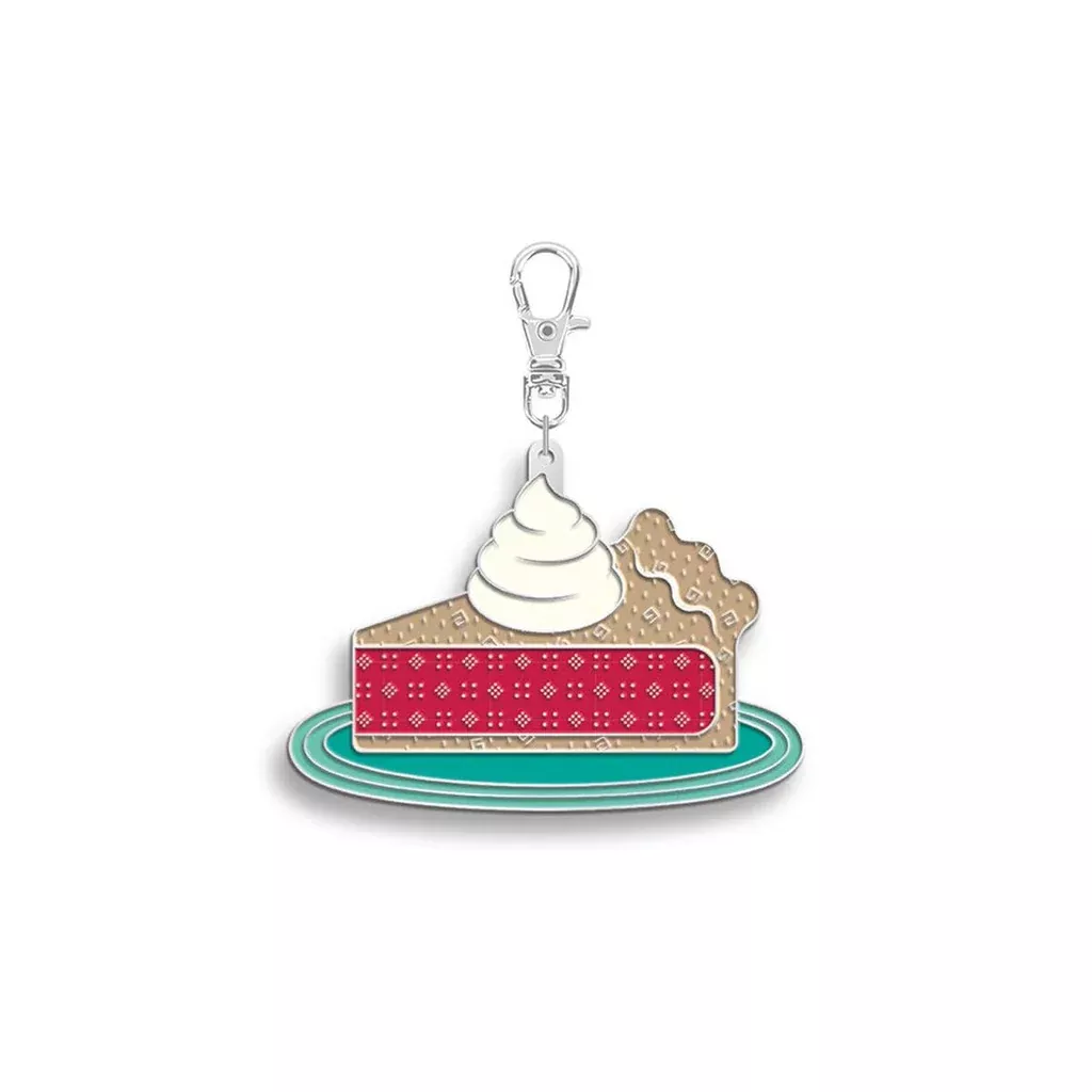 "Baked with love" Enamel Happy Charm™ Pie by Lori Holt for Riley Blake