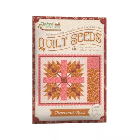 "Baked with love" Quilt Seeds™ Pattern Placemat No. 5 by Lori Holt for Riley Blake