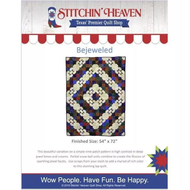 Bejeweled Quilt Pattern