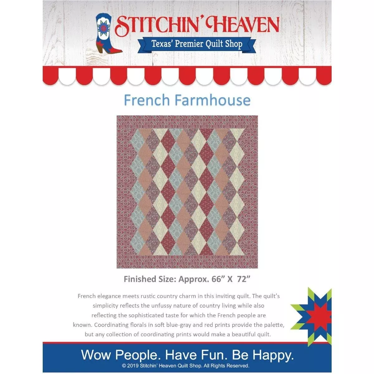 French Farmhouse Quilt Pattern