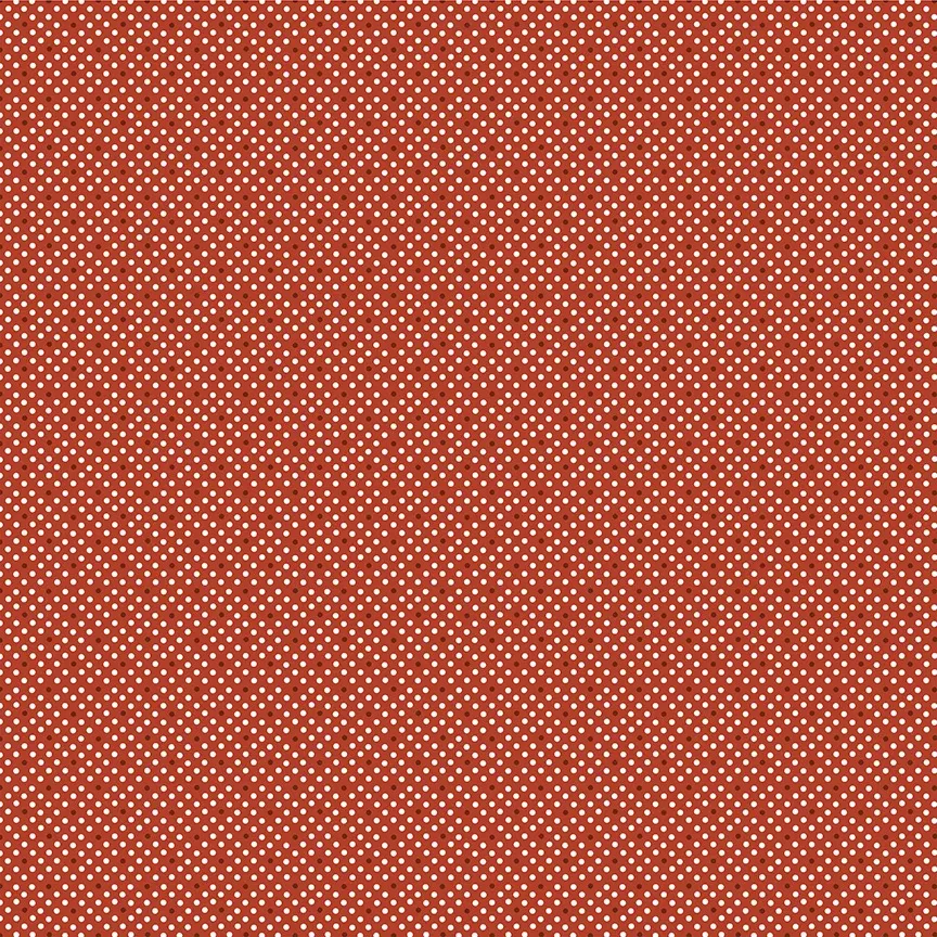 " Front Porch" Red Dotty by Allison Harris for Windham Fabrics