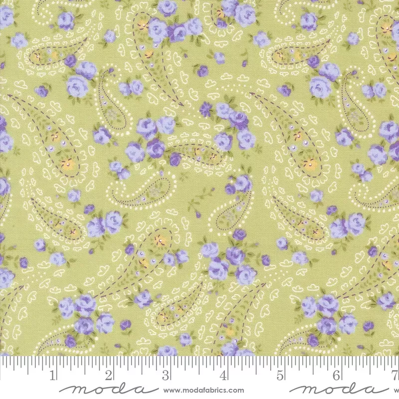 Georgia – Green Paisley