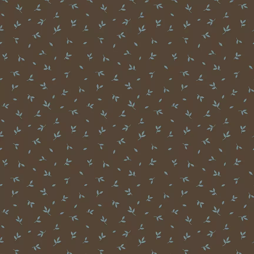 " Honeycrisp" Tumbling Leaves Brown by Allison Harris for Windham Fabrics