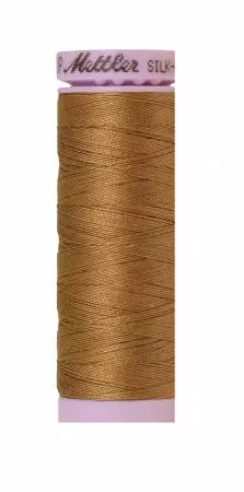 Mettler Silk-Finish 50wt Solid Cotton Thread 164yd/150M Dark Tan