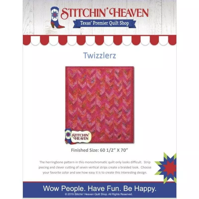 Twizzlers Quilt Pattern - Digital
