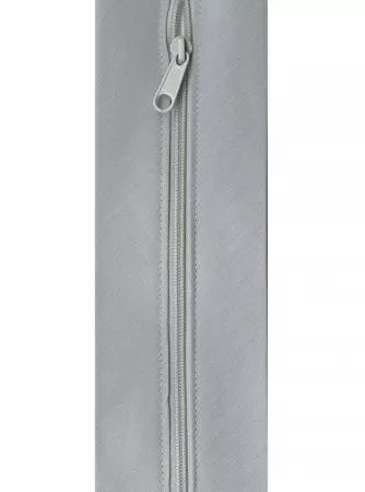 Zippity-Do-Done 18in Zipper With Pull Light Gray